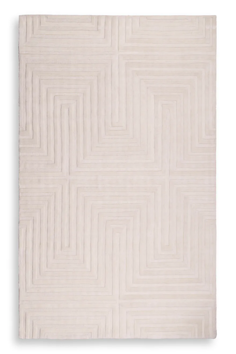 Beige Wool Rug | Eichholtz Breck | Eichholtzmiami.com