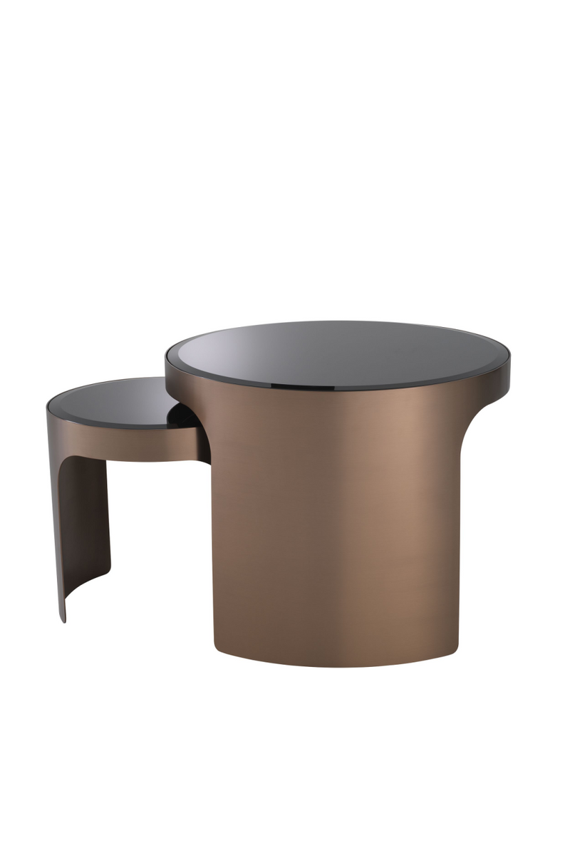 Bevelled Glass Side Tables (2) | Eichholtz Piemonte | Eichholtzmiami.com
