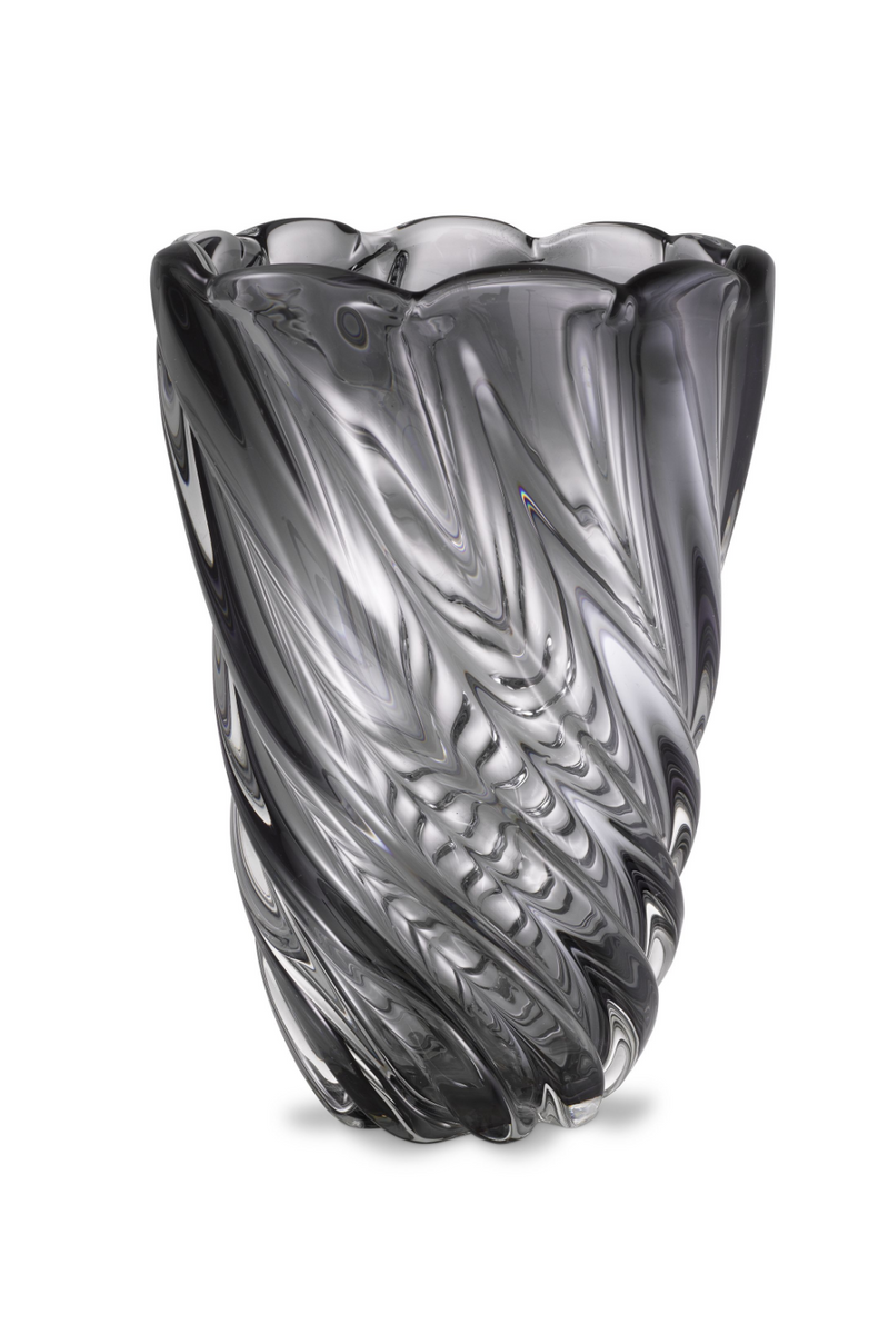 Swirling Glass Vase L | Eichholtz Contessa | Eichholtzmiami.com