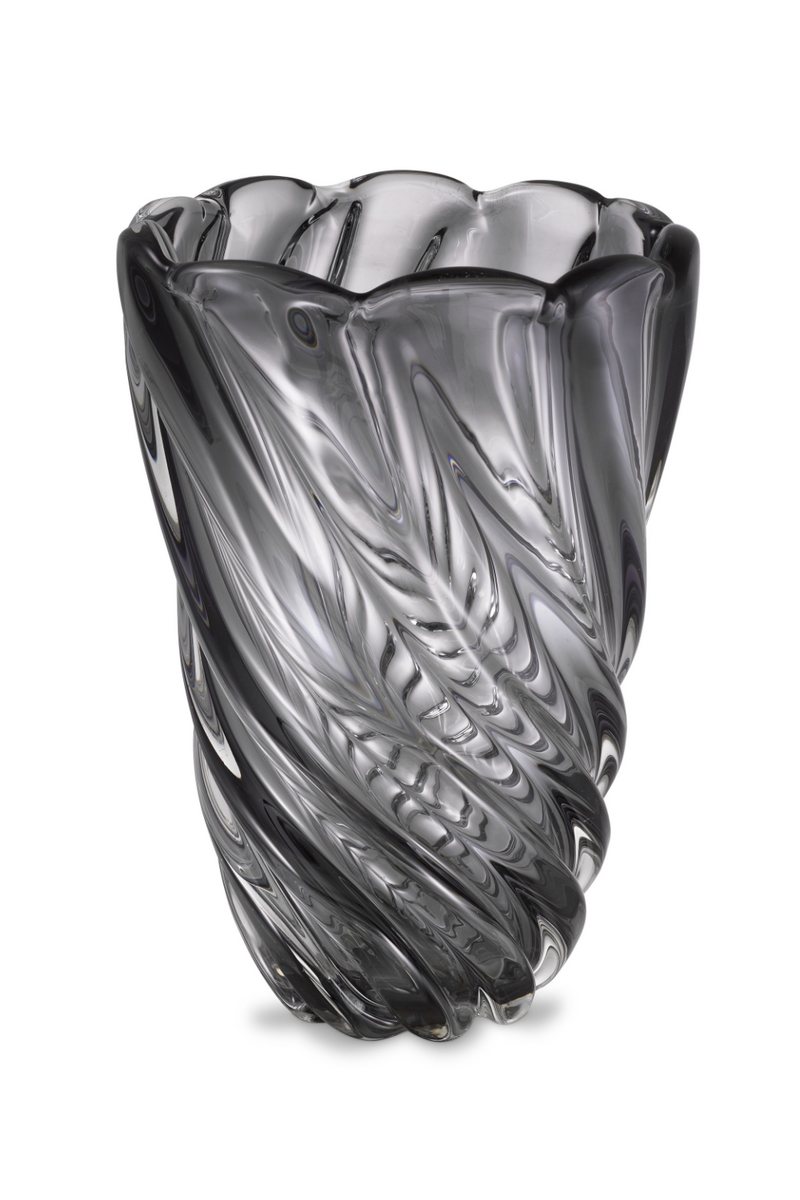 Swirling Glass Vase L | Eichholtz Contessa | Eichholtzmiami.com
