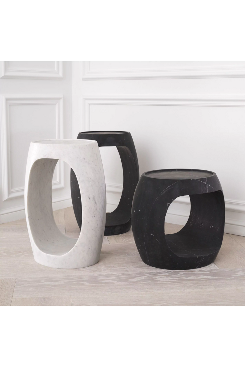 Marble Round Side Table | Eichholtz Clipper Low | Eichholtzmiami.com
