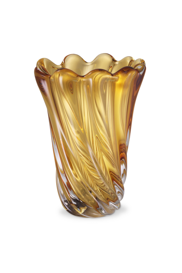 Swirling Glass Vase L | Eichholtz Contessa | Eichholtzmiami.com