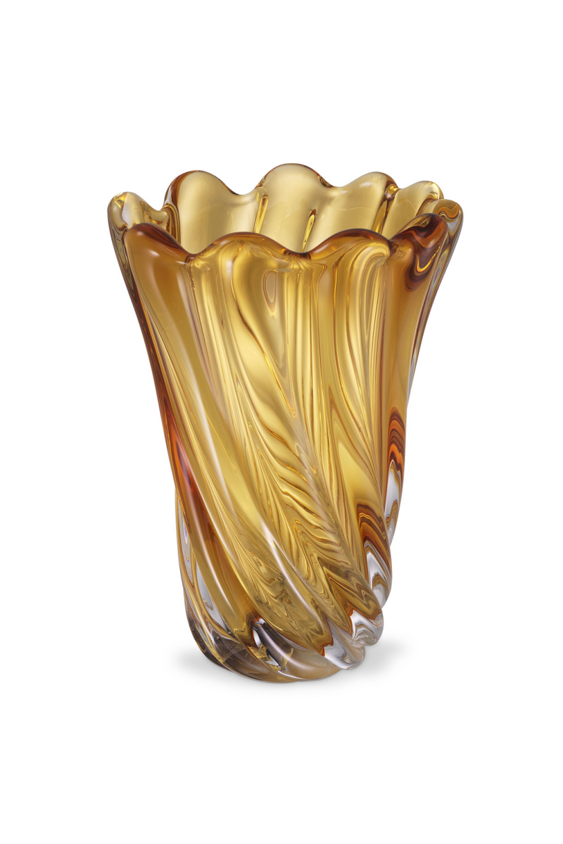 Swirling Glass Vase L | Eichholtz Contessa | Eichholtzmiami.com
