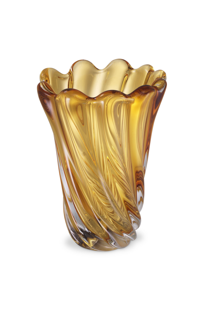Swirling Glass Vase L | Eichholtz Contessa | Eichholtzmiami.com
