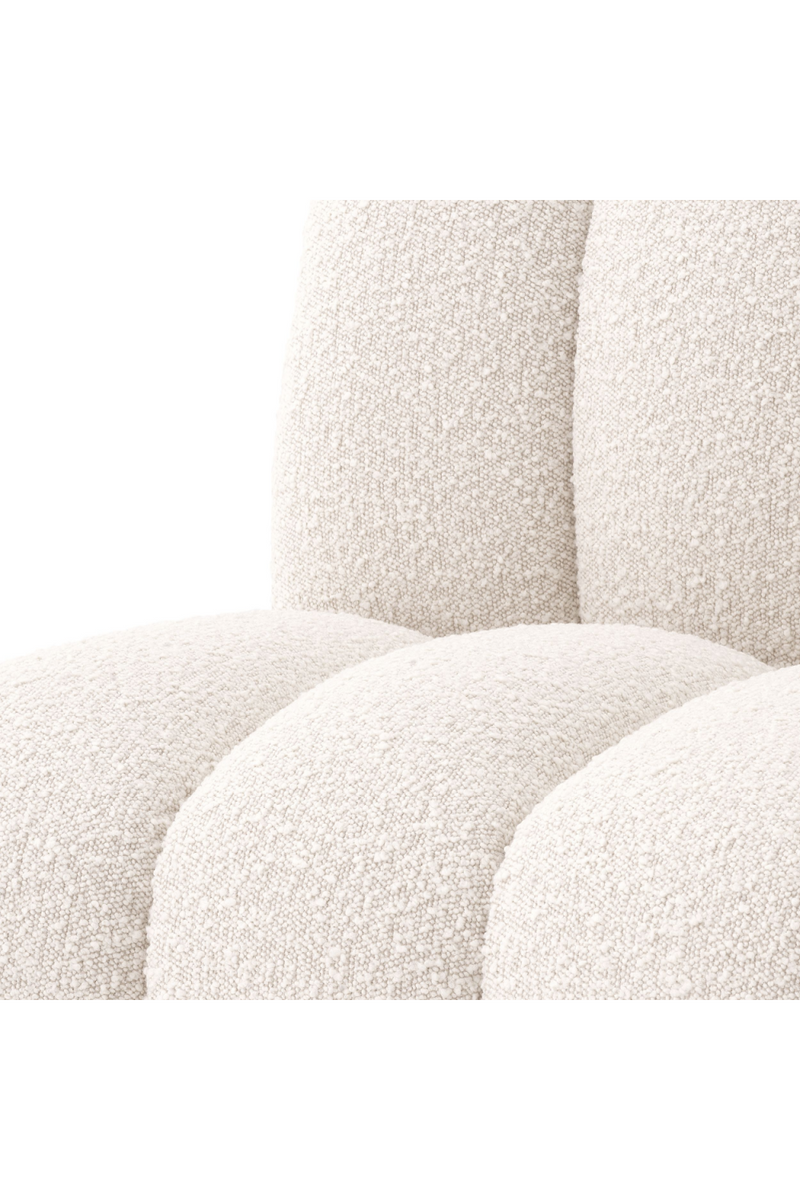 Bouclé Channeled Dining Chair | Eichholtz Kelly | Eichholtzmiami.com