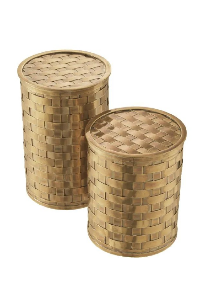 Cylindrical Box Set (2) | Eichholtz Lausanne | Eichholtzmiami.com