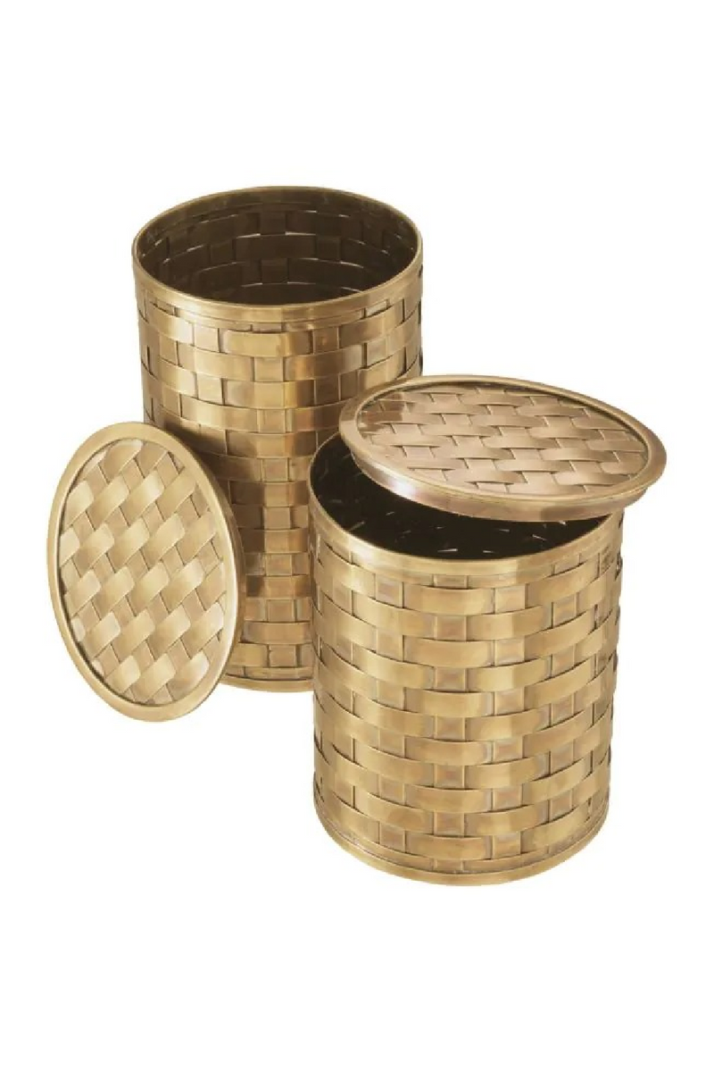 Cylindrical Box Set (2) | Eichholtz Lausanne | Eichholtzmiami.com