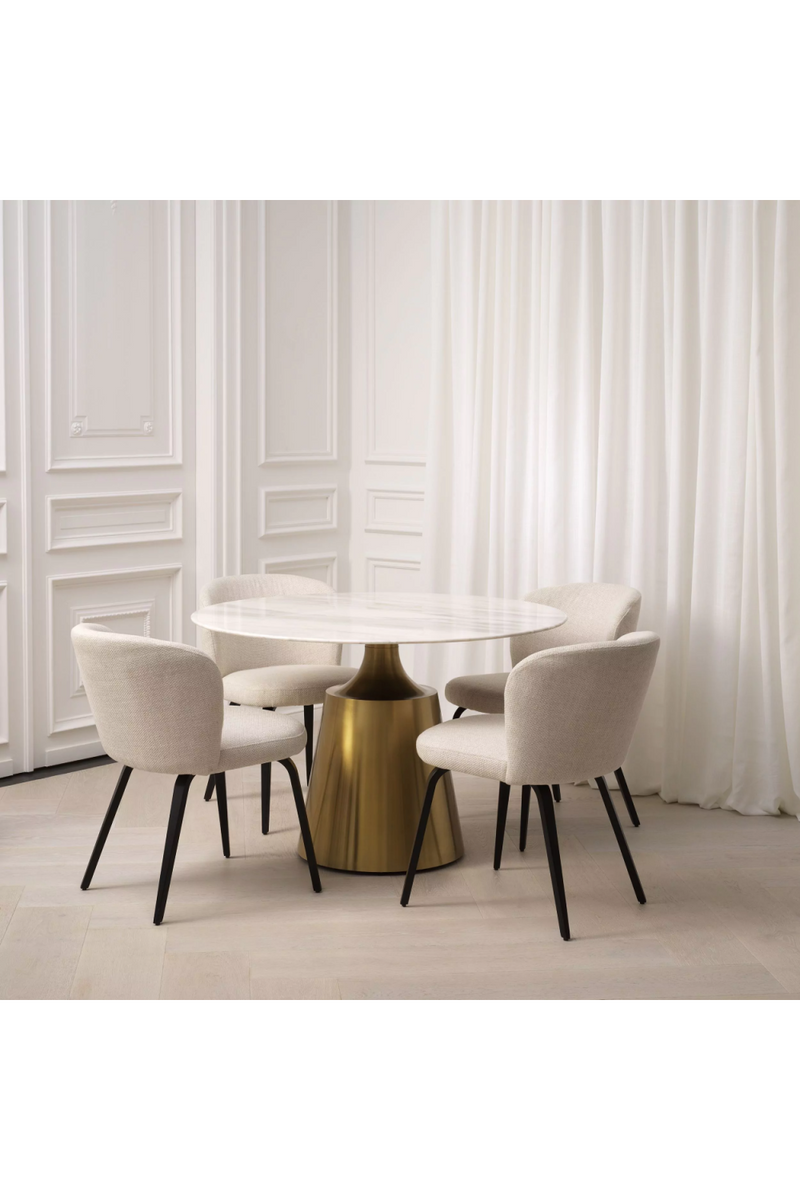 Round Marble Dining Table | Eichholtz Nathan | Eichholtzmiami.com