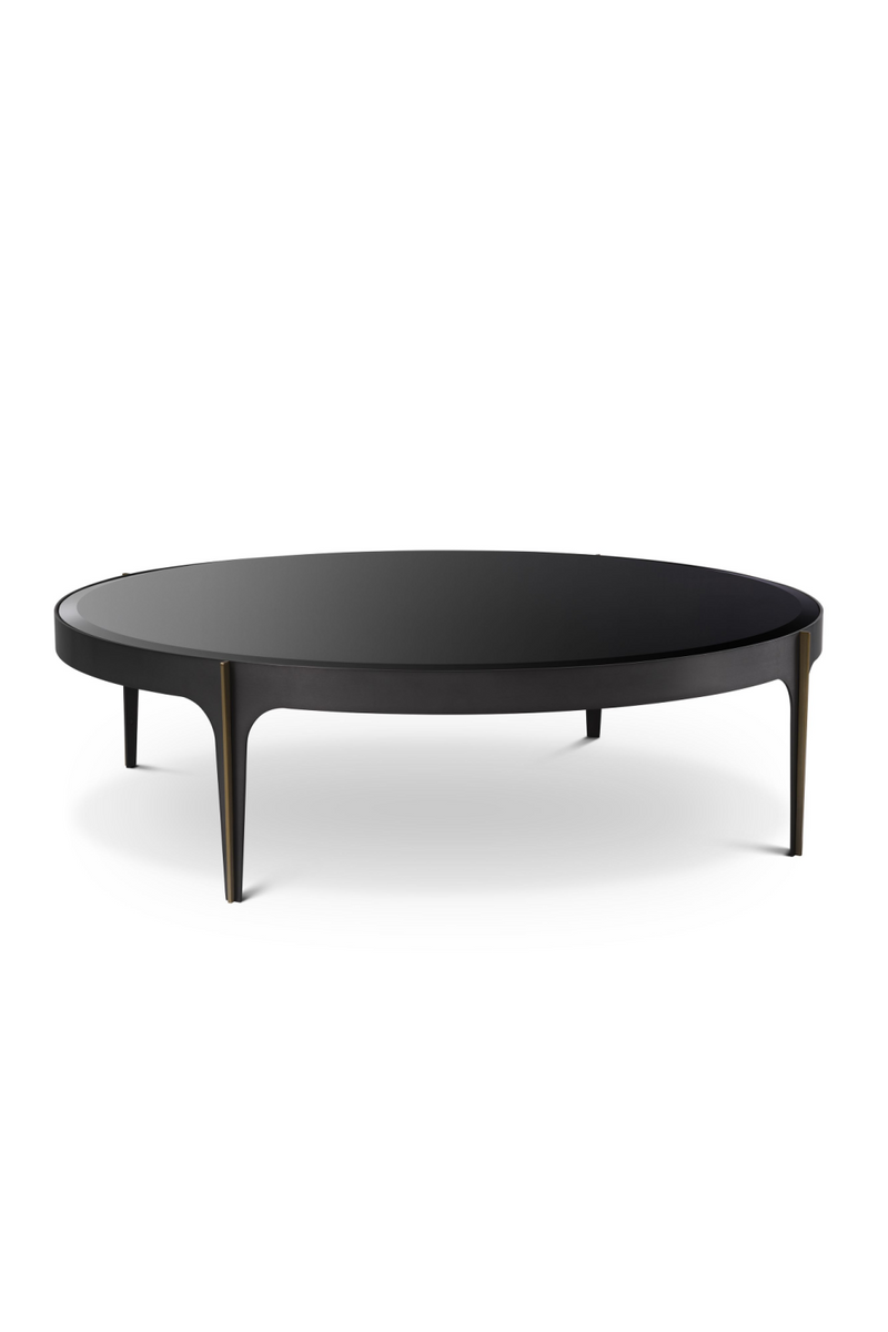 Bronze Frame Black Coffee Table | Eichholtz Artemisa | Eichholtzmiami.com