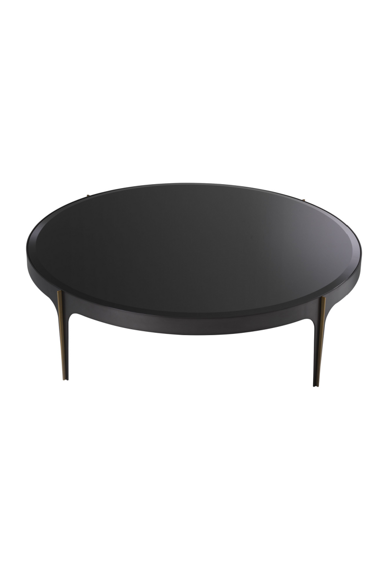 Bronze Frame Black Coffee Table | Eichholtz Artemisa | Eichholtzmiami.com