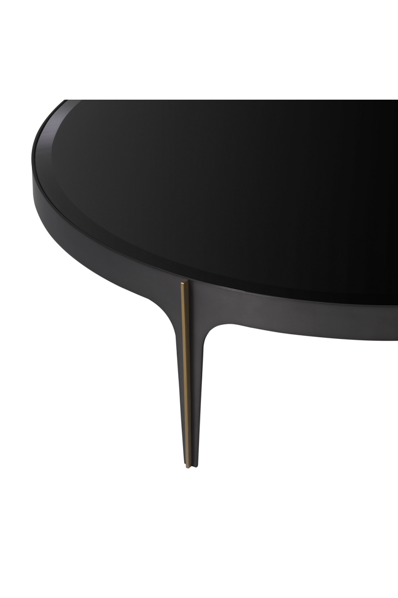 Bronze Frame Black Coffee Table | Eichholtz Artemisa | Eichholtzmiami.com