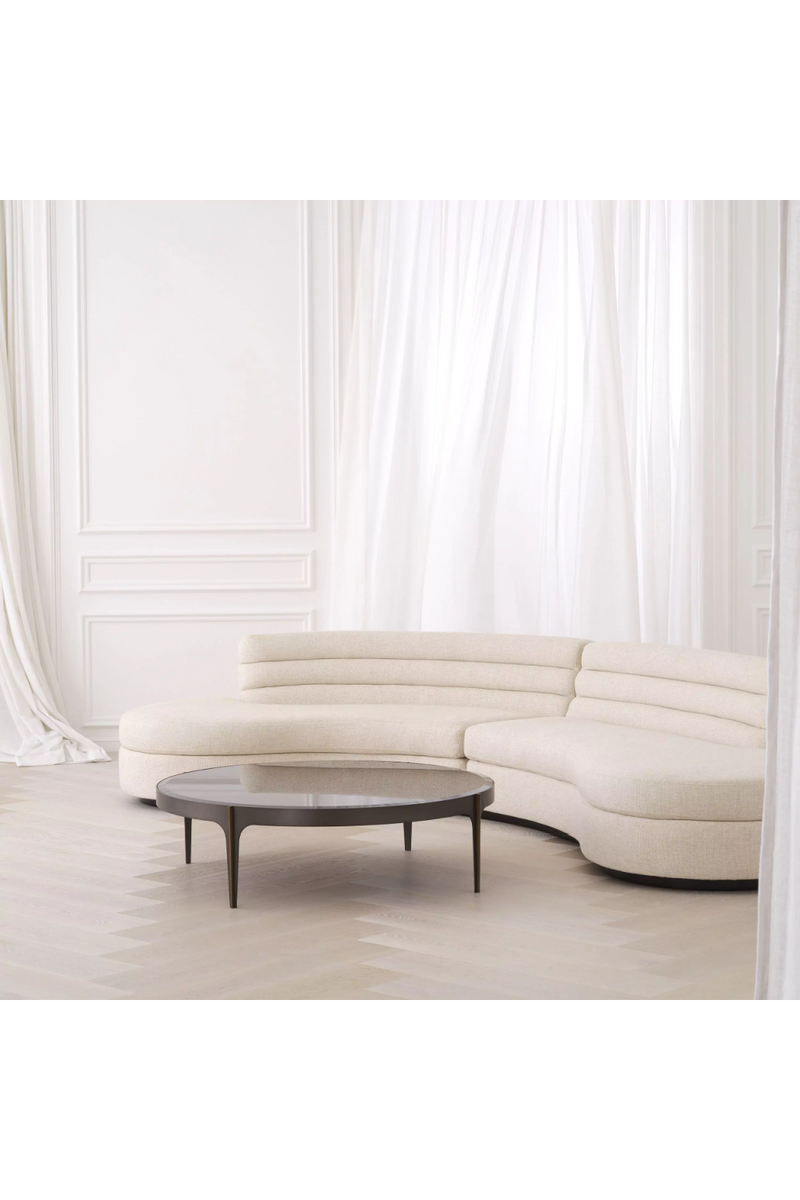 Bronze Frame Black Coffee Table | Eichholtz Artemisa | Eichholtzmiami.com