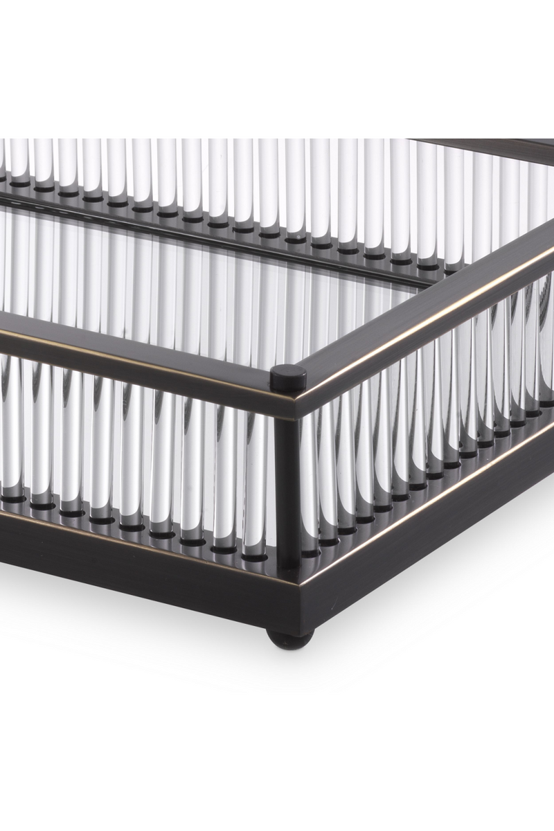 Mirror Bottom Rectangular Tray | Eichholtz Cora | Eichholtzmiami.com