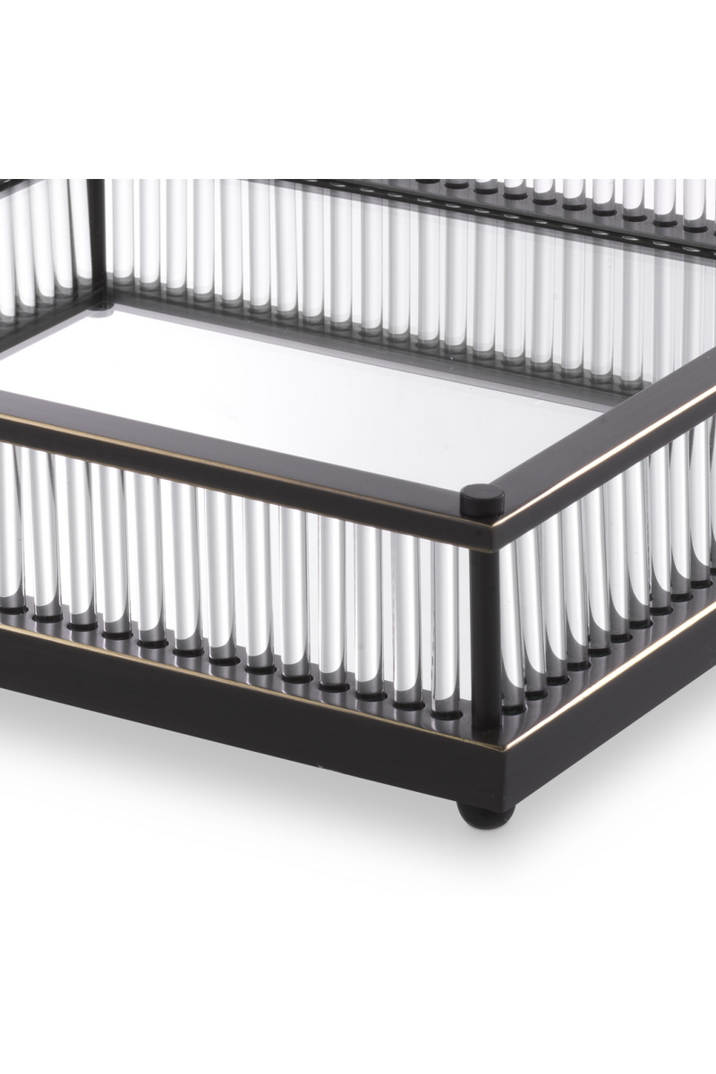 Mirror Bottom Square Tray | Eichholtz Cora | Eichholtzmiami.com