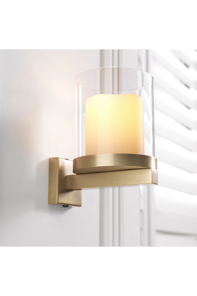 Glass Lantern Wall Lamp | Eichholtz Donovan | Eichholtz Miami