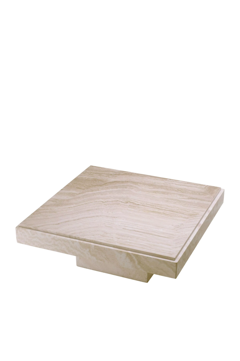 Square Travertine Coffee Table | Eichholtz Sartoria | Eichholtzmiami.com