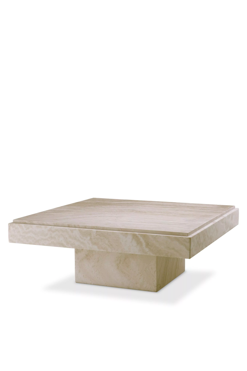 Square Travertine Coffee Table | Eichholtz Sartoria | Eichholtzmiami.com