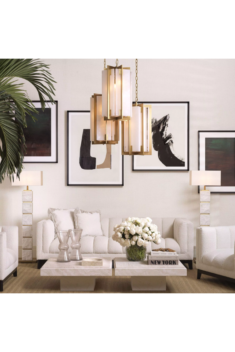 Square Travertine Coffee Table | Eichholtz Sartoria | Eichholtzmiami.com