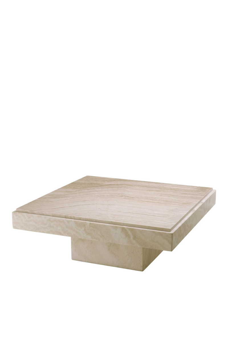 Square Travertine Coffee Table | Eichholtz Sartoria | Eichholtzmiami.com