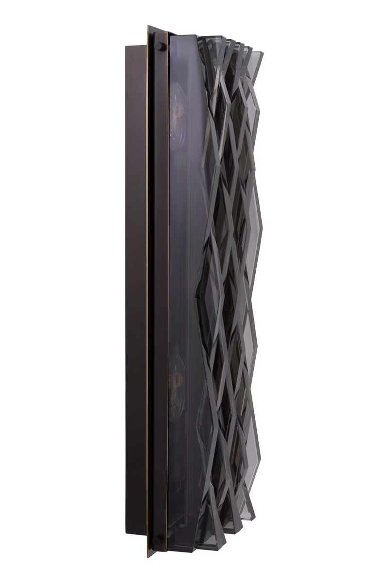 Geometrical Glass Wall Lamp L | Eichholtz Nuvola | Eichholtzmiami.com