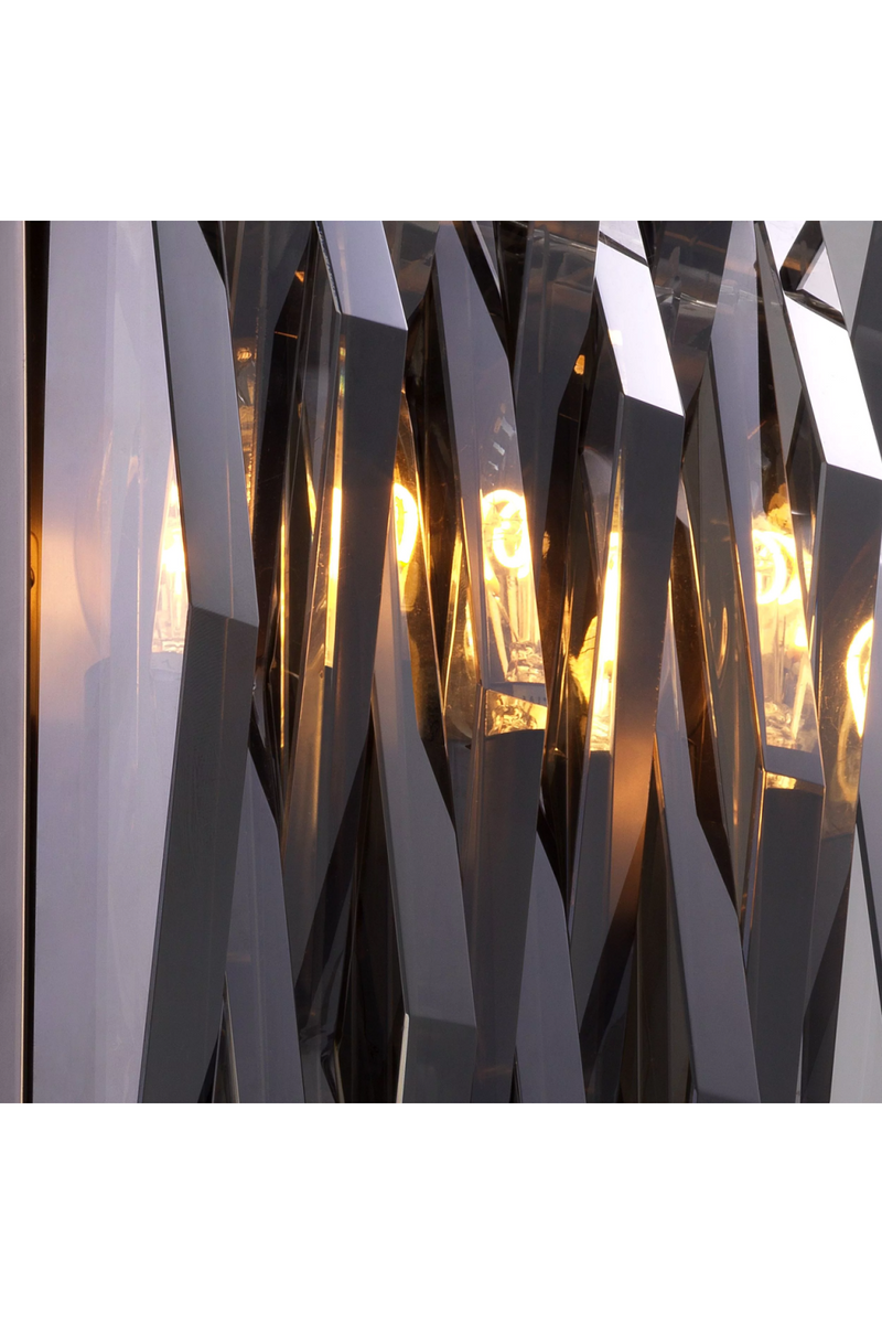 Geometrical Glass Wall Lamp L | Eichholtz Nuvola | Eichholtzmiami.com