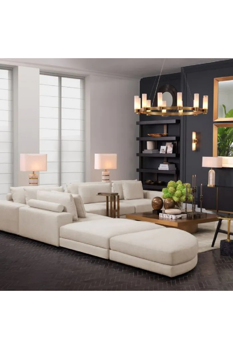 Modern Square Ottoman | Eichholtz Club | Eichholtzmiami.com