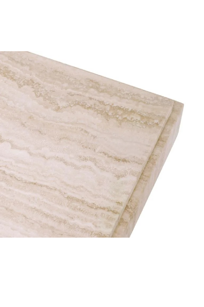 Travertine Central Base Side Table | Eichholtz Sartoria | Eichholtzmiami.com