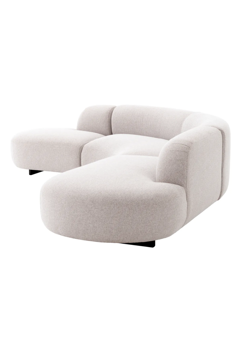 Light Gray Curved Outdoor Sofa | Eichholtz Björn | Eichholtzmiami.com