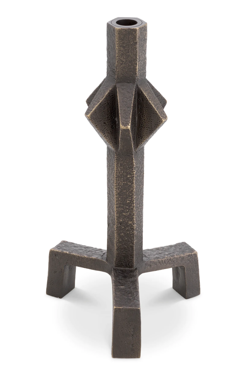 Bronze Vintage Candle Holder S | Eichholtz Conti | Eichholtzmiami.com