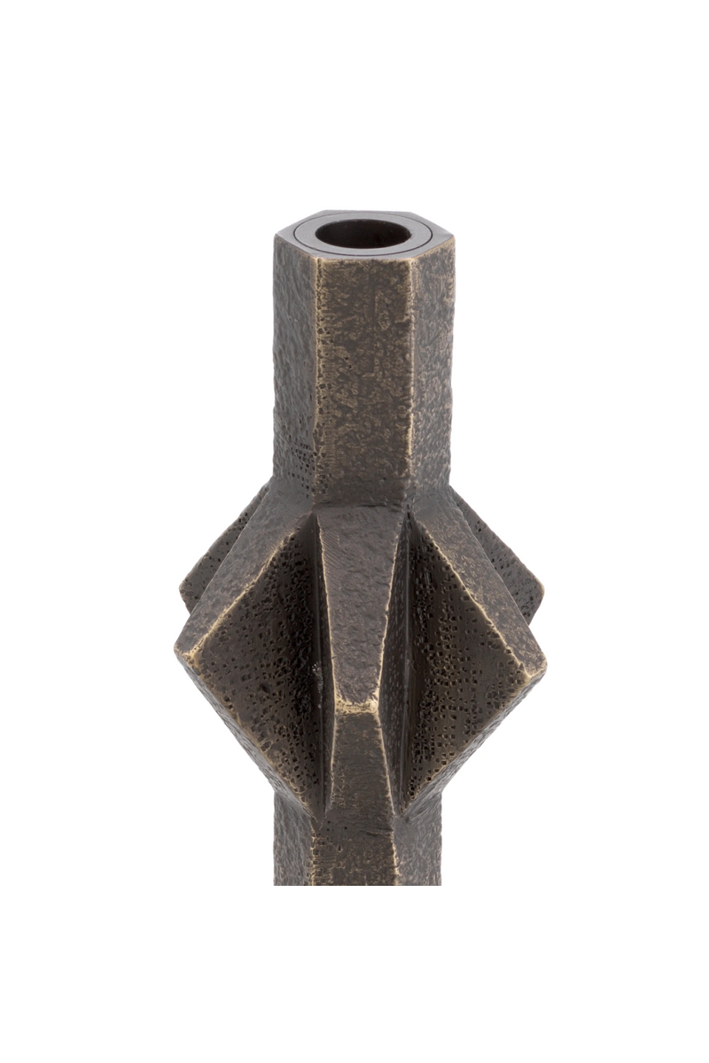 Bronze Vintage Candle Holder | Eichholtz Conti | Eichholtzmiami.com