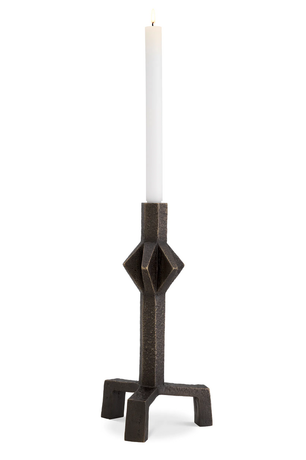 Bronze Vintage Candle Holder | Eichholtz Conti | Eichholtzmiami.com
