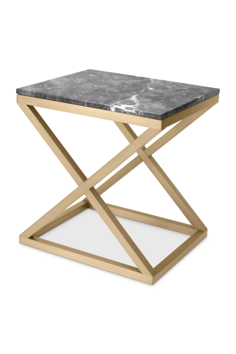 Contemporary Side Table | Eichholtz Criss Cross | Eichholtzmiami.com