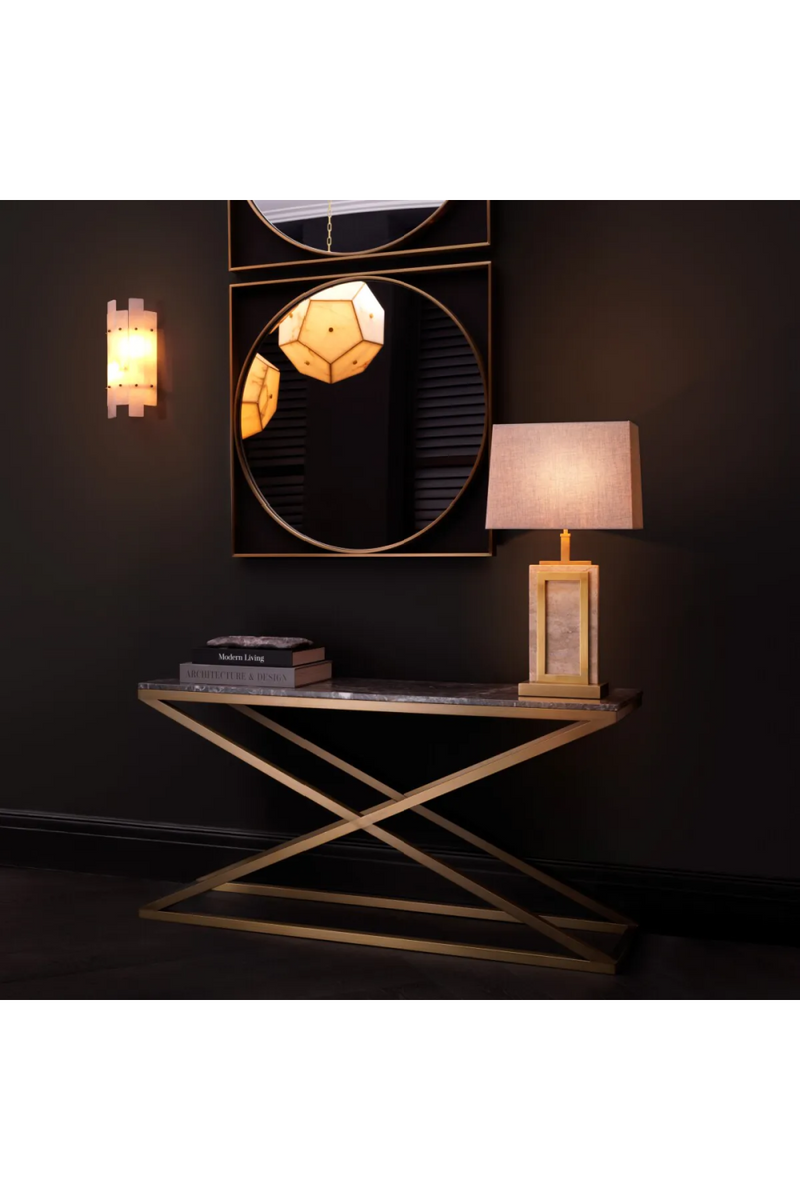 Rectangular Marble Console Table | Eichholtz Criss Cross