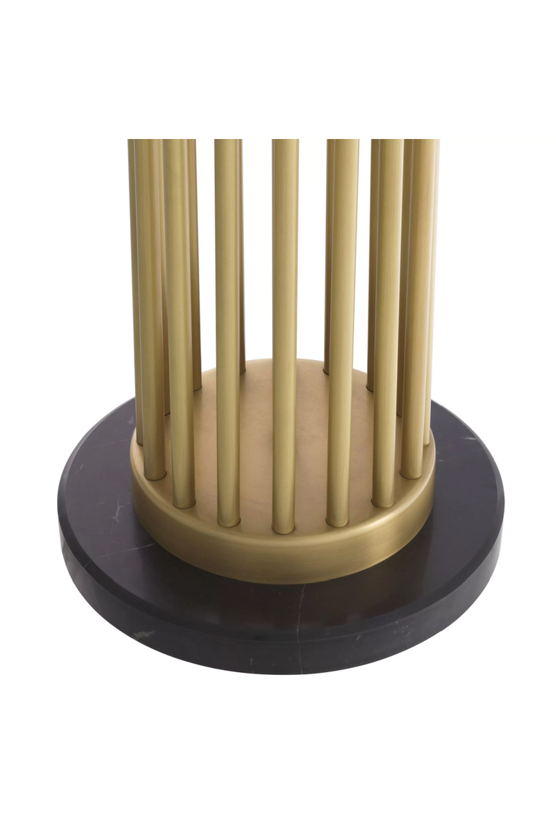Antique Brass Floor Lamp | Eichholtz Condo | Eichholtzmiami.com