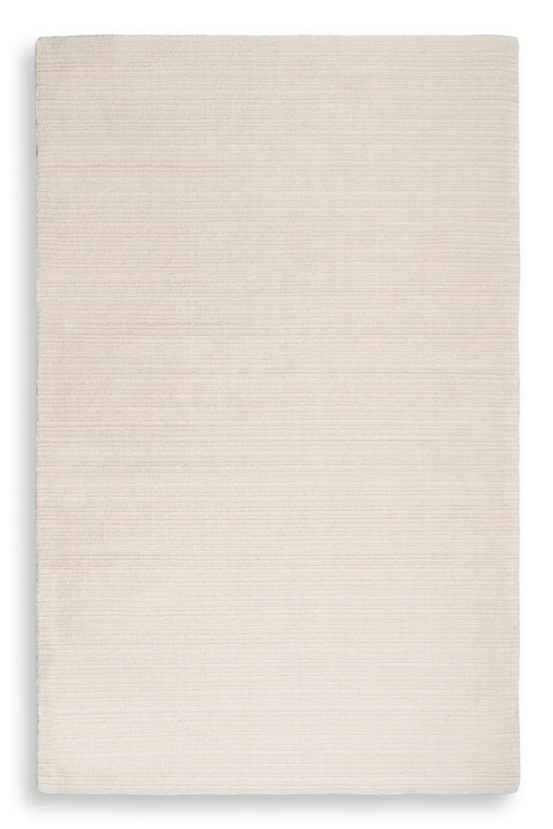 Minimalist Ivory Wool Carpet | Eichholtz Torrance | Eichholtzmiami.com