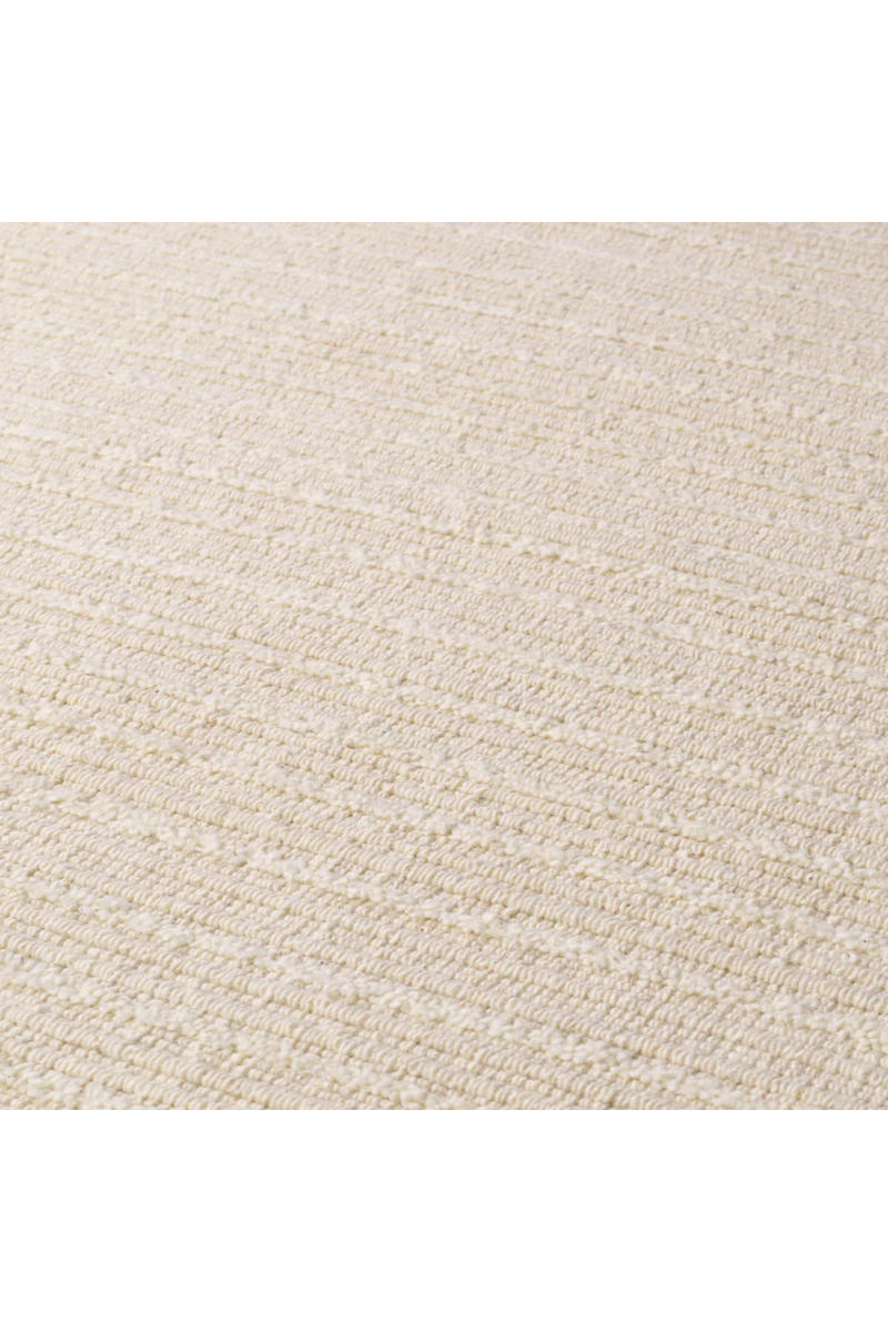 Minimalist Ivory Wool Carpet | Eichholtz Torrance | Eichholtzmiami.com