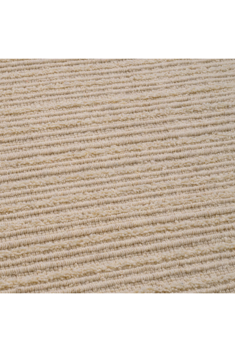 Minimalist Ivory Wool Carpet | Eichholtz Torrance | Eichholtzmiami.com