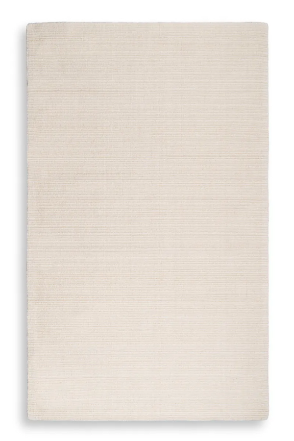 Minimalist Ivory Wool Carpet | Eichholtz Torrance | Eichholtzmiami.com