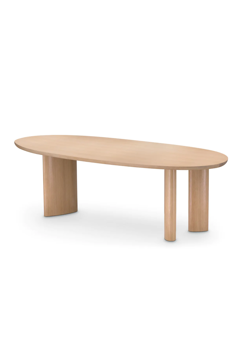 Oval Wooden Dining Table | Eichholtz Lindner | Eichholtzmiami.com
