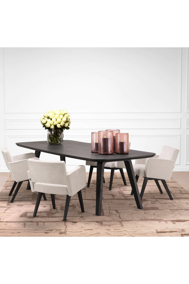Oak Scandinavian Dining Table | Eichholtz Glover | Eichholtzmiami.com