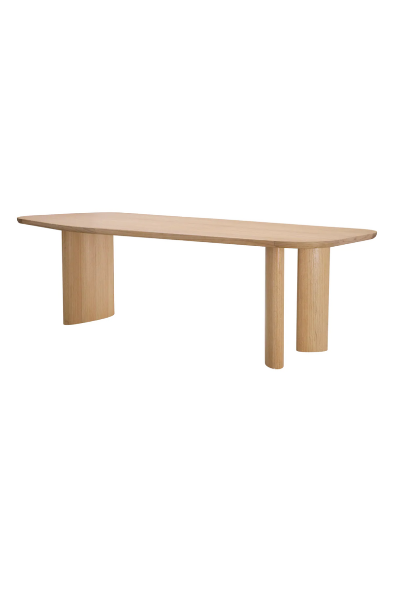 Free Form Oak Dining Table | Eichholtz Flemings | Eichholtzmiami.com