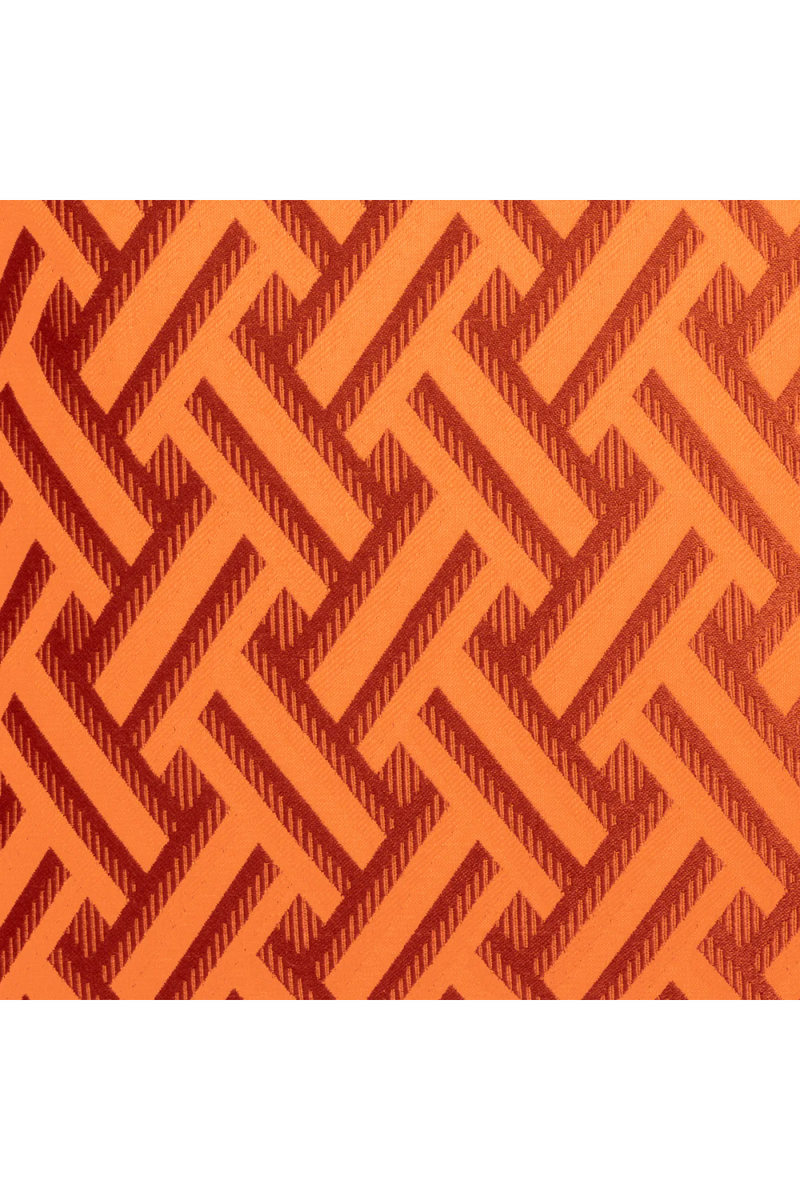 Orange Fringed Cushion | Eichholtz Doris | Eichholtzmiami.com
