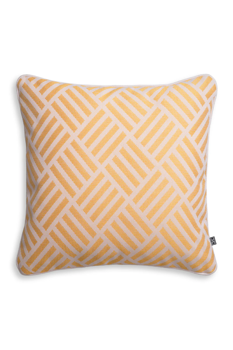 Yellow Printed Cushion | Eichholtz Sonel | Eichholtzmiami.com
