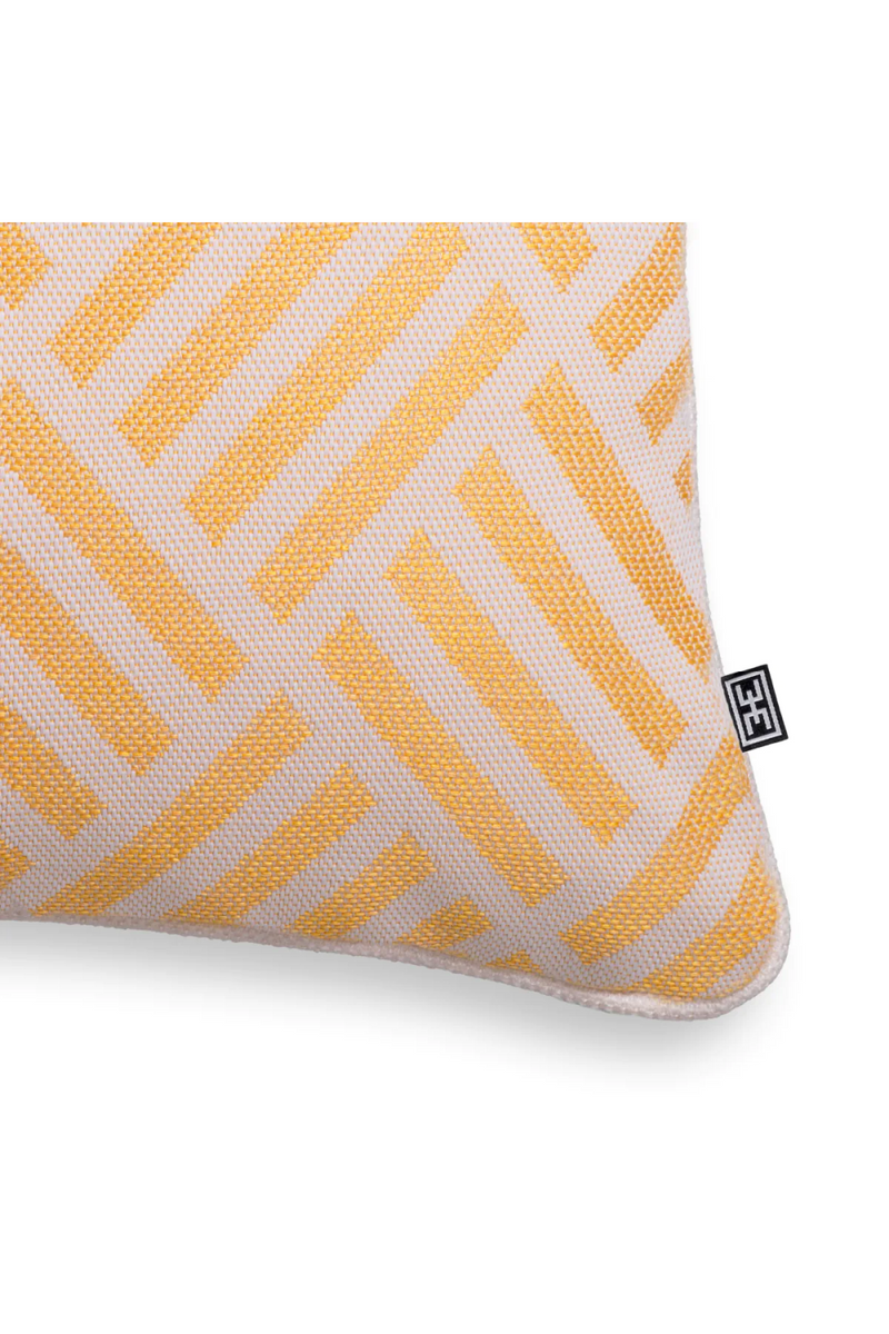 Yellow Printed Cushion | Eichholtz Sonel | Eichholtzmiami.com
