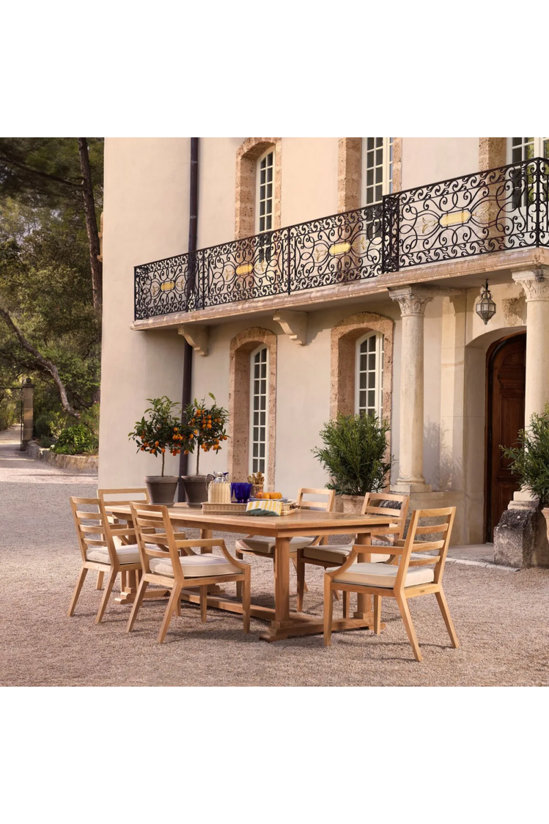 Rectangular Outdoor Dining Table | Eichholtz Bell Rive | Eichholtzmiami.com