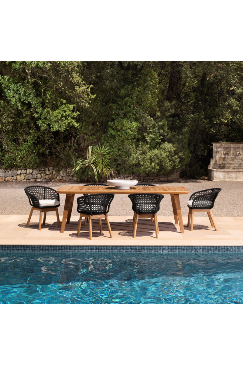 Oak Scandinavian Dining Table | Eichholtz Glover | Eichholtzmiami.com