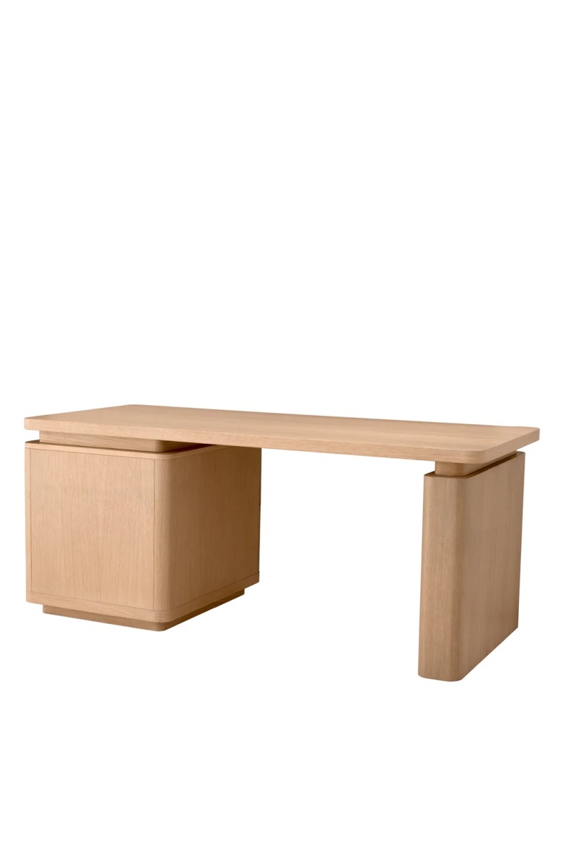 Oak Contemporary Desk | Eichholtz Modesto | Eichholtzmiami.com