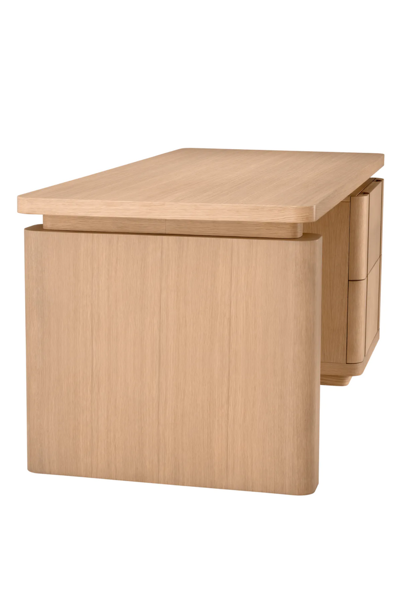 Oak Contemporary Desk | Eichholtz Modesto | Eichholtzmiami.com