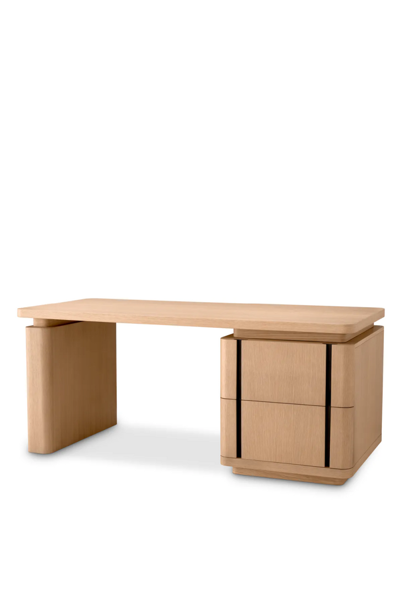 Oak Contemporary Desk | Eichholtz Modesto | Eichholtzmiami.com