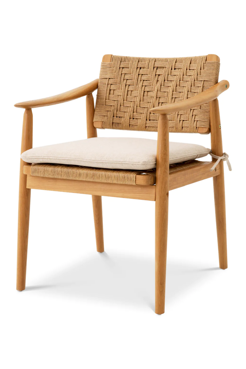 Natural Teak Outdoor Dining Chairs (2) | Eichholtz Coral Bay | Eiccholtzmiami.com